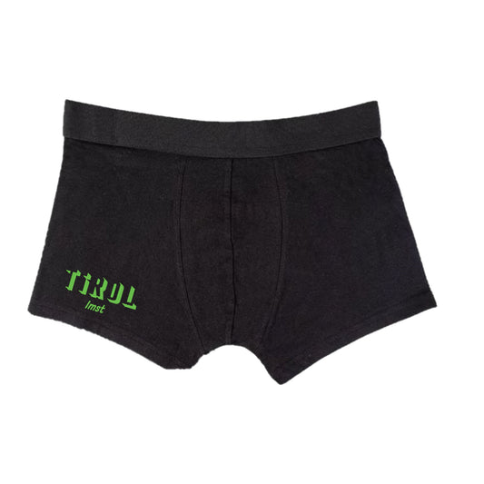 Boxer-Short mit 3D TIROL und Wunschtext bestickt