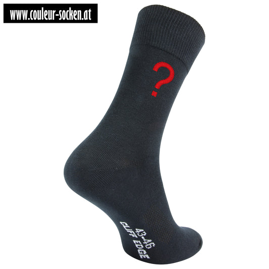 Personalisierte Socken mit Zirkel deiner Verbindung bestickt