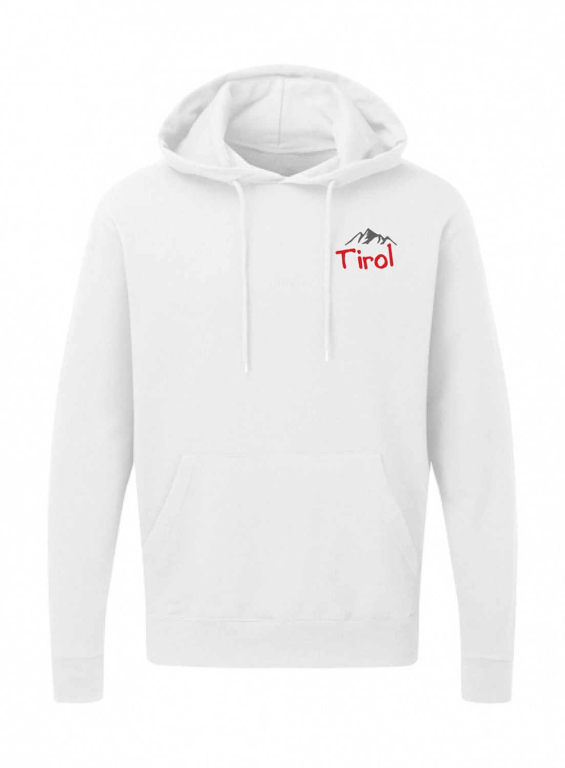 Hoodie mit Berg Tirol bestickt